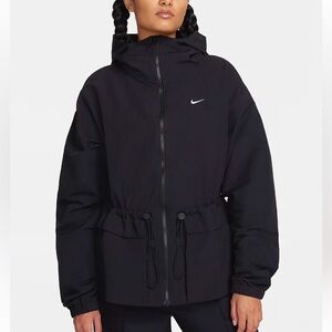 Women's Nike Everything Wovens Oversized Hooded Jacket Black FN3669-010 Small